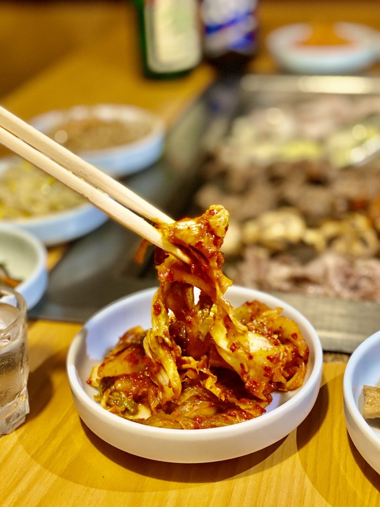 Cham Garden KBBQ food and atmosphere