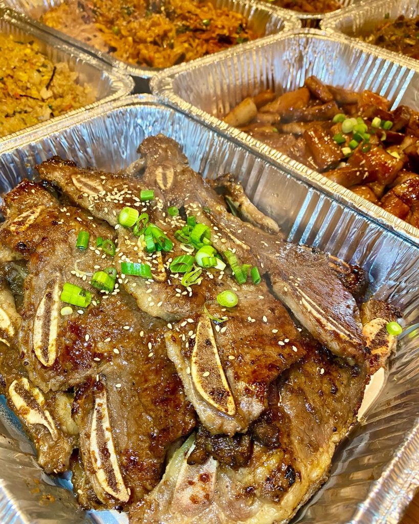 Cham Garden KBBQ grilled meats